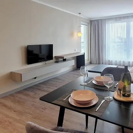 Holidayhomepl Bel Mare 314e Z Sypialnia I Balkonem Lägenhet